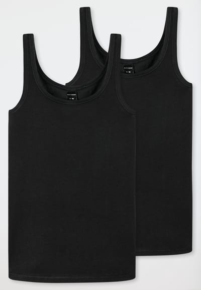 Tops, set van 2, zwart - 95/5 140