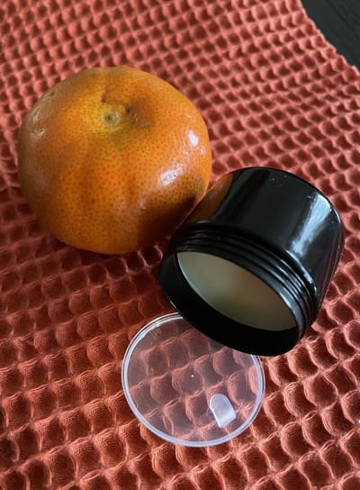 Lippenbalsem Mandarijn 30 gr. Puur Natuur! van OmAnne Prijs Inclusief Verzending!!