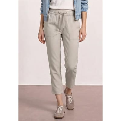 Slim legs in gemêleerde look