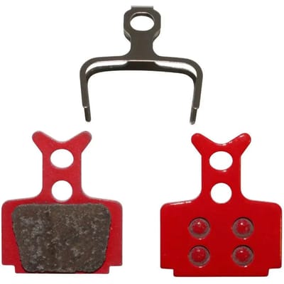 Paar metalen fietsremblokjes Newton Formula Mega-The One Sintered
