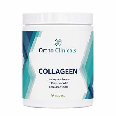 Ortho Clinicals - Collageenpoeder- Peptan® B - Met Hyaluronzuur, Vitamine C en Biotine - Sinaasappelsmaak