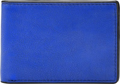FOSSIL Portemonnee Steven FPW Bifold Wallet Brilliant Blue Blauw