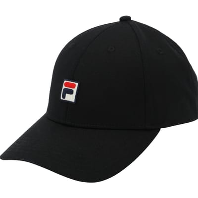 FILA Unisex Biella 6 Panel Logo Cap Black Taglia: OS | Cappelli Outlet | Unisex | Nero