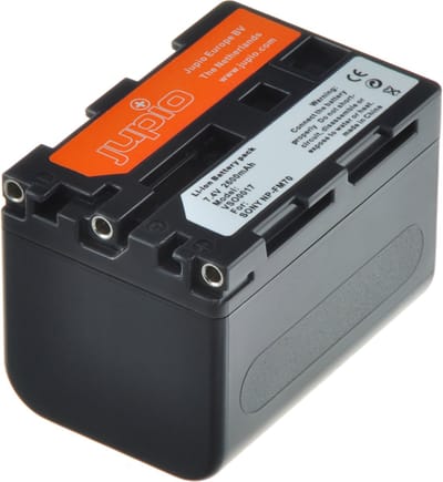Jupio NP-FM70/FM71 / NP-QM70/QM71 / 803E - Accu Camcorder
