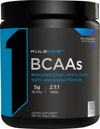 Rule1 R1 BCAA (30serv) Blue Raspberry - Aminozuren - BCAA