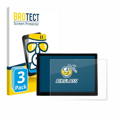 Screenprotector 3 Stuks voor Wortmann Terra Pad 1200V2 12.3" Beschermglas transparant