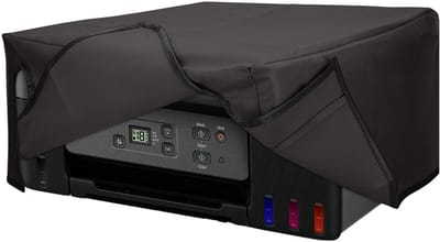 kwmobile hoes geschikt voor Canon PIXMA G2570 - Beschermhoes voor printer - Stofhoes in donkergrijs