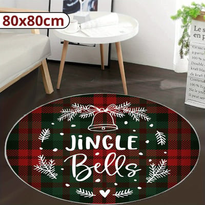 Nivard Kerstboomkleed - Kerstboom Mand - Kerstboomrok Voor Kunstboom - Kerstboomrok - Kerstboomring - Kerstrok - Kerstboomdeken - Kerstkleed - Rond 80cm