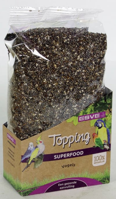 ESVE Topping Chiazaad 250 g | superfood zaden voor vogels