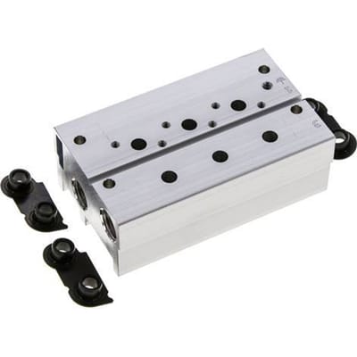 4xG1/4'' Manifold 3-Stations Festo 576466 VABM-B10-20S-G14-3-P3