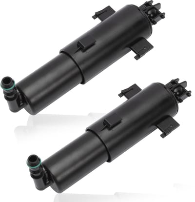 Dailygoods- Koplampwasnozzles 2 Stuks - Voor 3 Serie E90/E91/E92/E93 - Plastic - OE Nummer 61677179311 - Links/Rechts - Nieuwe en ongebruikte kwaliteit - Koplampreinigingsnozzles