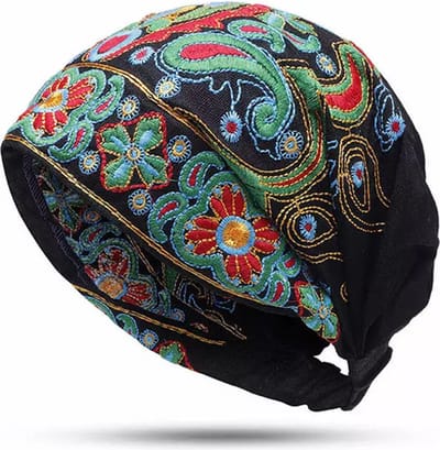 Beanie- Boasty ® Latina - Muts - uniseks - Dun stof - Beanie - Hippie - One size -Black Friday-retro - Hoed-kerstcadeau