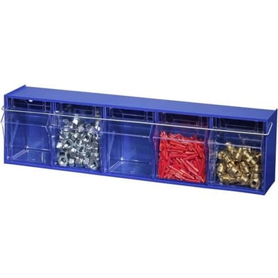 Allit 464500 Openingsbeveiling voor schuifladekast voor kleine onderdelen VarioPlus ProFlip LockBar (b x h x d) 610 x 3 x 52 mm Zilver 1 stuk(s)