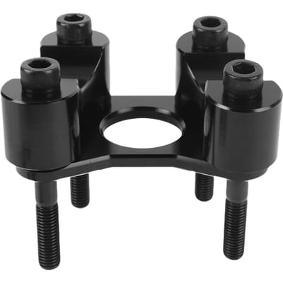 Stuurverhoger Kit Aluminiumlegering Verstelbaar Verbeterd Comfort Lichtgewicht Vervanging voor Spyder black