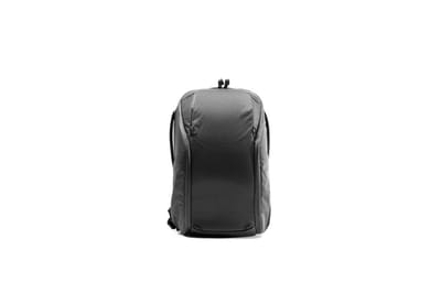 PEAK DESIGN Alltagsrucksack 20L mit Reißverschluss, Version 3 - Schwarz BEDBZ-20-BK-3