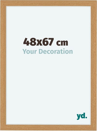 Your Decoration - Fotolijst 48x67 cm - MDF - Beuken - Como
