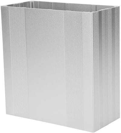 HIFI Versterker Behuizing van Aluminium, 68 x 145 x 150 mm, Signaalbescherming, Duurzaam Ontwerp, Geanodiseerde Afwerking, Ideaal voor Audio Projecten