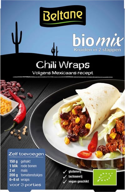 Beltane Chili Wraps