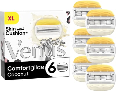 Gillette Venus Scheermesjes Comfortglide Coconut - 6 Navulmesjes