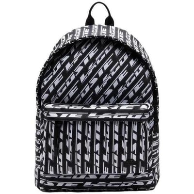 LACOSTE Vrije tijd rugzak Rugzak met laptopvak Backpack Mono Noir Blanc Donkerblauw