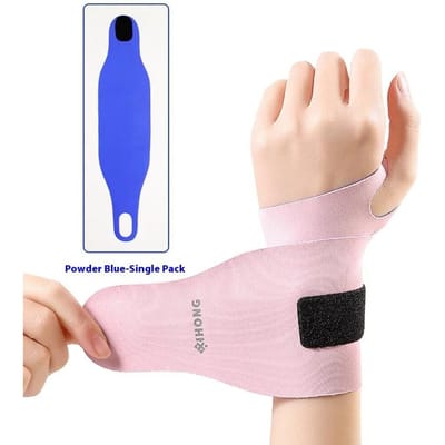 Protège-poignet respirant pour le sport Support fin et léger pour hommes Femmes Tennis Badminton Gymnastique Fitness Sangle XXS