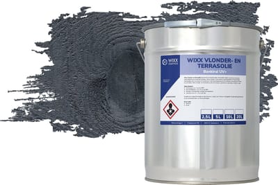 Wixx Vlonder en Terrasolie UV+ - 2.5L - Zwart