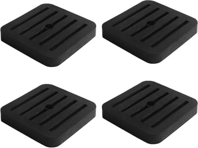 Trillingsdempers Airco - Anti-vibratie platen - Apparaten Stabiliseren - Universeel Toepasbaar - 4 Stuks