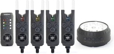 Beetmelderset Sonik Gismo 3+1 Blauw (incl bivvy lamp)