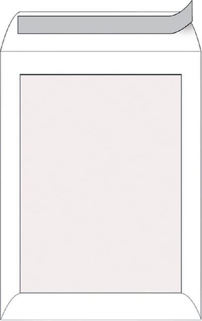 Bordrug Enveloppen - EB4 - 262 x 371 mm - 100 stuks- Zelfklevend met plakstrip - 120 Gram - DULA