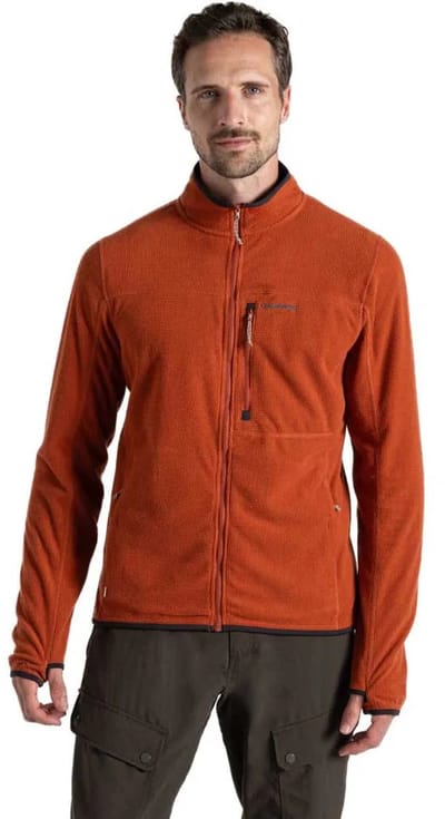 Craghoppers Nosilife Spry Fleece Met Volledige Rits Rood M Man