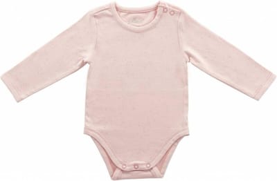 Jollein romper lange mouw 74/80 Mini Dots Blush Pink