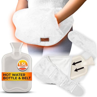 Dailygoods - Draagbare Warmwaterkruikriem - 1,5L voor Menstruatiepijn en Rugpijn