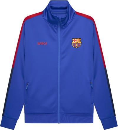 FC Barcelona Trainingspak Heren 25/26 - Maat S t/m XXL - Voetbalkleding - Trainingspakken - Volwassenen - Blauw - Officiële Fanmerchandise