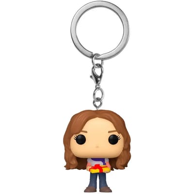 Funko Pocket Pop! Sleutelhanger: Harry Potter Holiday - Hermione Granger