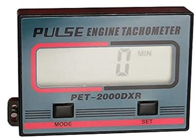 Digitale Inductietachometer voor Kettingzagen en Grasmaaiers - LCD-display