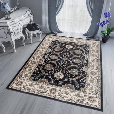 Tapiso Dubai Vloerkleed Rug Modern Oriental Oosters Tapijt Maat- 80x150