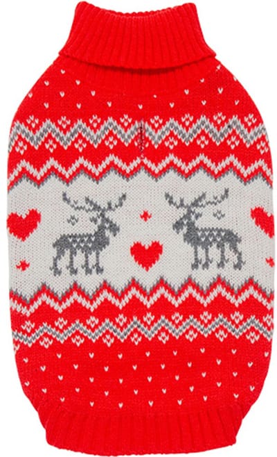 Jack and Vanilla Dogwalk Hondentrui Rood - Maat XS: 25 cm