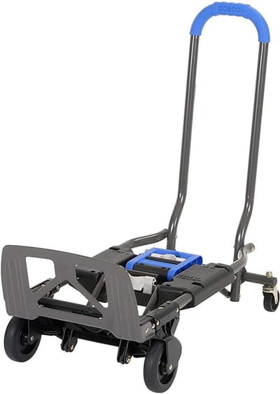 Multifunctionele Inklapbare Handwagen 135Kg - Lichtgewicht en Duurzaam