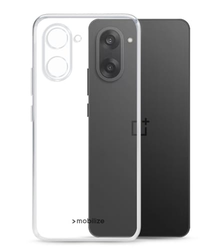 Mobilize Doorzichtig Hoesje geschikt voor OnePlus Nord CE5 Telefoonhoesje Flexibel TPU | Mobilize Gelly Case Backcover | Doorzichtig Telefoonhoesje Nord CE5 | Nord CE5 Case | Back Cover - Transparant