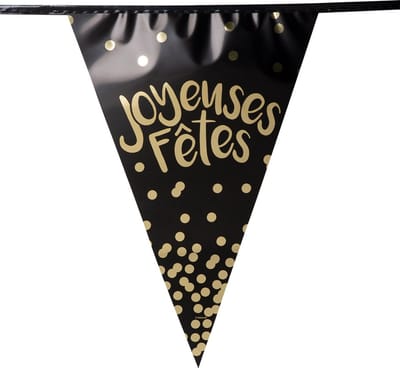 Boland - Folievlaggenlijn 'Joyeuses Fêtes' - Geen thema - NYE - Oudjaarsavond