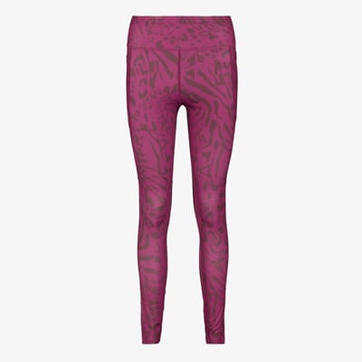 Osaga dames sportlegging met panterprint paars - Maat S