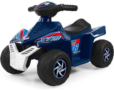 DYNA® Elektrische Auto voor Kinderen Accu - Elektrische Auto - Elektrische Kinderauto - Donkerblauw- 40cm x 64cm x 32cm