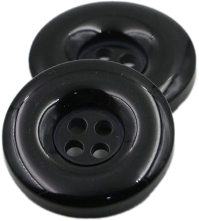 Set van 10 Decoratieve Resin Knopen met 4 Gaten voor Creatieve Projecten