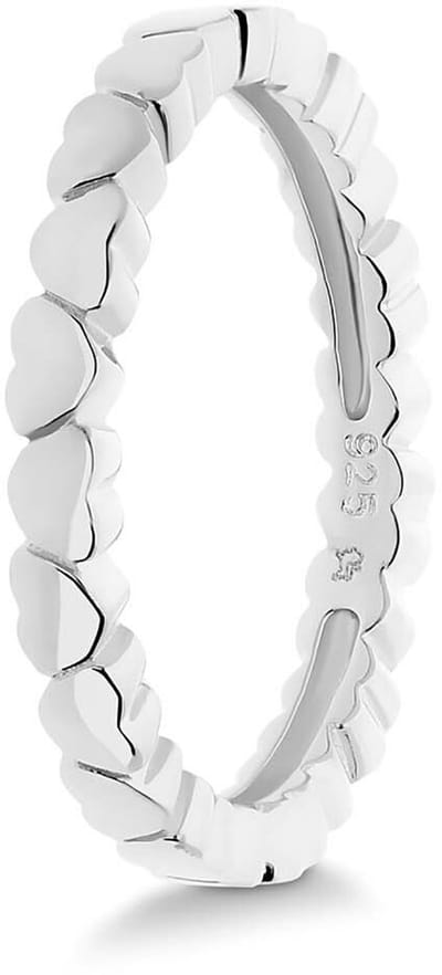 Glow 114.137652 Dames Ring - Minimalistische ring - Sieraad - Zilver - 925 Zilver - 10 mm breed