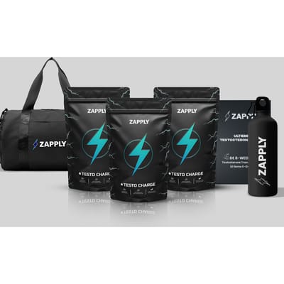 Testo Charge GYM BUNDEL - 3 Zakken + GYMTAS TAS & RVS FLES (GRATIS)