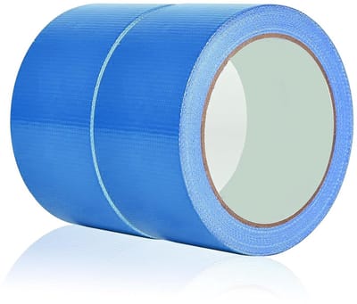 Gekleurde Gaffer Tape 50 mm x 20 m - Sterke Plakband voor Herstellingen, Industrieel Gebruik en Creatieve Projecten (Blauw)