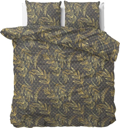 Sleeptime Gold Rush Dekbedovertrek - 200x200/220 + 2 kussenslopen 60x70 - Goud - Tweepersoons