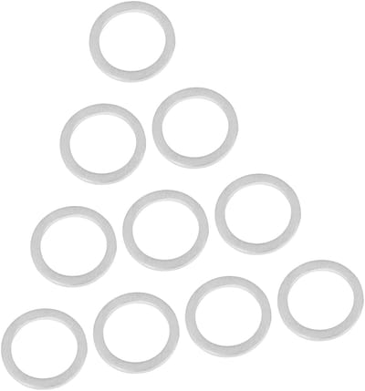 Dailygoods- Afvoerplug Olie - Afdichtingen M18 - 10 Stuks - Verzegeling - Luchtdichte Afdichting - Eenvoudige Installatie - Afdichtring