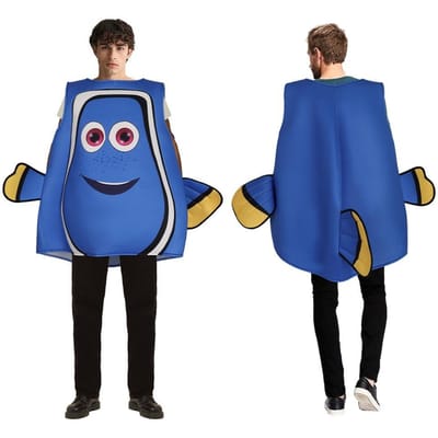 Vind Nemo Clownvis Cosplay Kostuum Volwassene Anime Nemo En Dory Clownvis Cosplay Halloween Kerstfeest Grappig Spons Kostuum Adult One Size&Nemo Cosplay blue