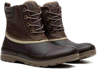 Muck Boot Originals Duck veter | Taupe/Donkerbruin - Regenlaarzen - Maat 41 -